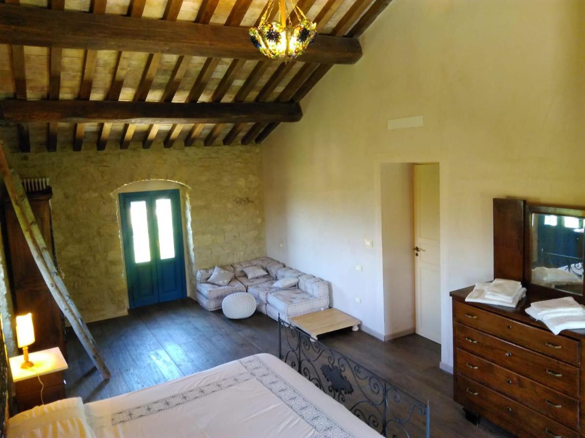 La Casa Dalle Finestre Blu Abbateggio Exteriör bild